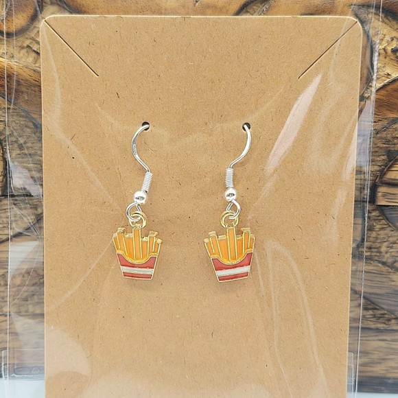 French Fries Earrings - Picture 1 of 2